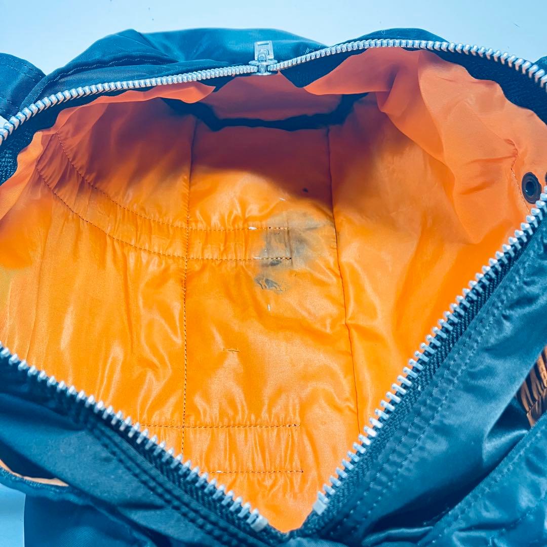 【美品】PORTER　TANKER ダッフル ミニボストン ロールバッグ 黒 M