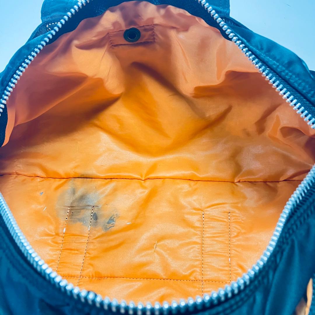 【美品】PORTER　TANKER ダッフル ミニボストン ロールバッグ 黒 M