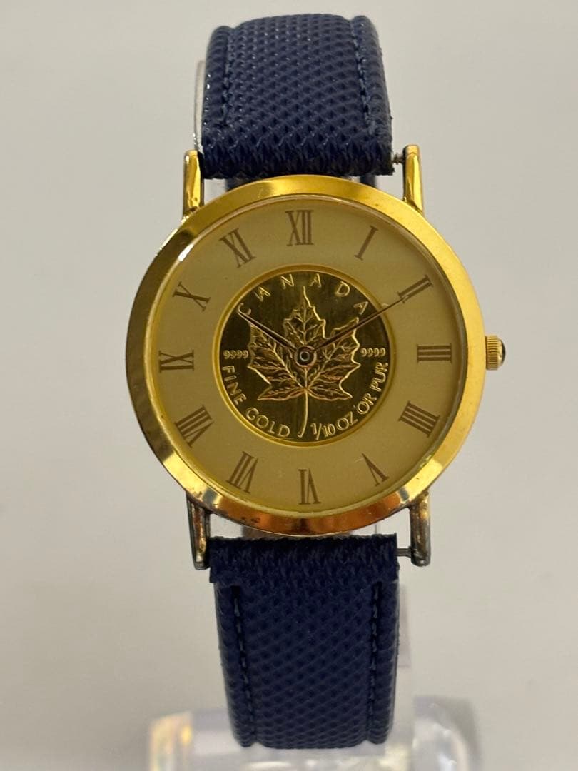 金貨 メープルリーフ  1/10オンス 腕時計 ケース 925 シルバー
