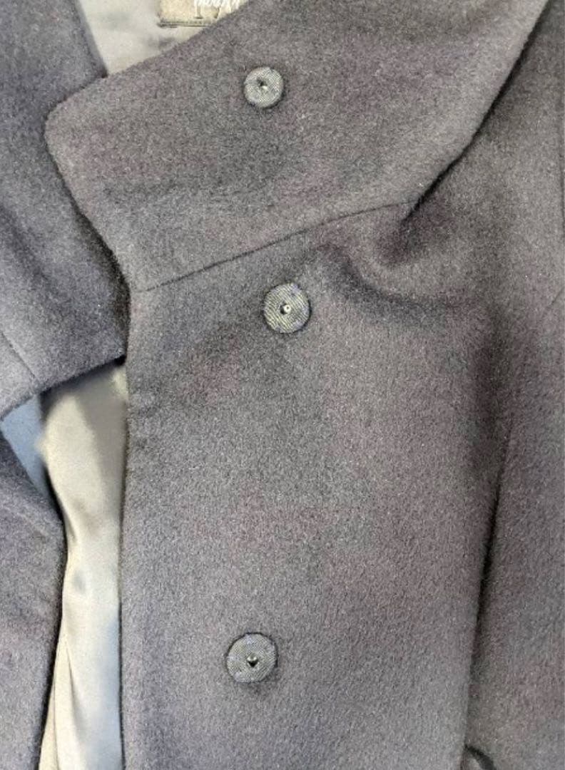 Modify/モディファイ アンゴラ ウールコート ネイビー