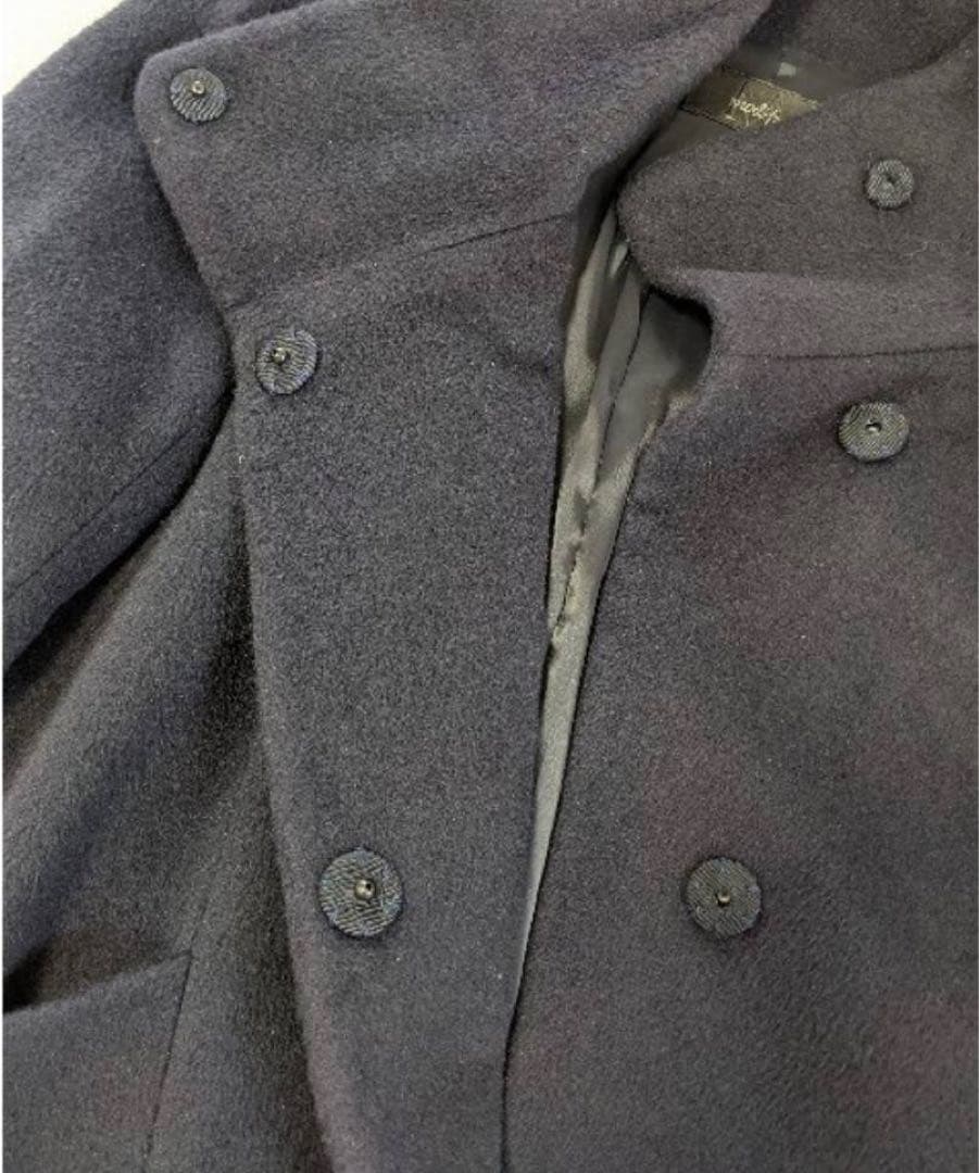 Modify/モディファイ アンゴラ ウールコート ネイビー