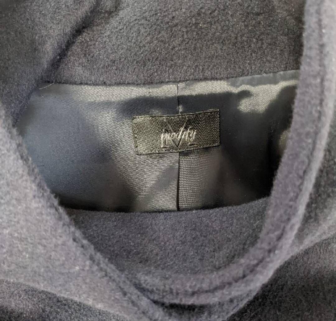 Modify/モディファイ アンゴラ ウールコート ネイビー