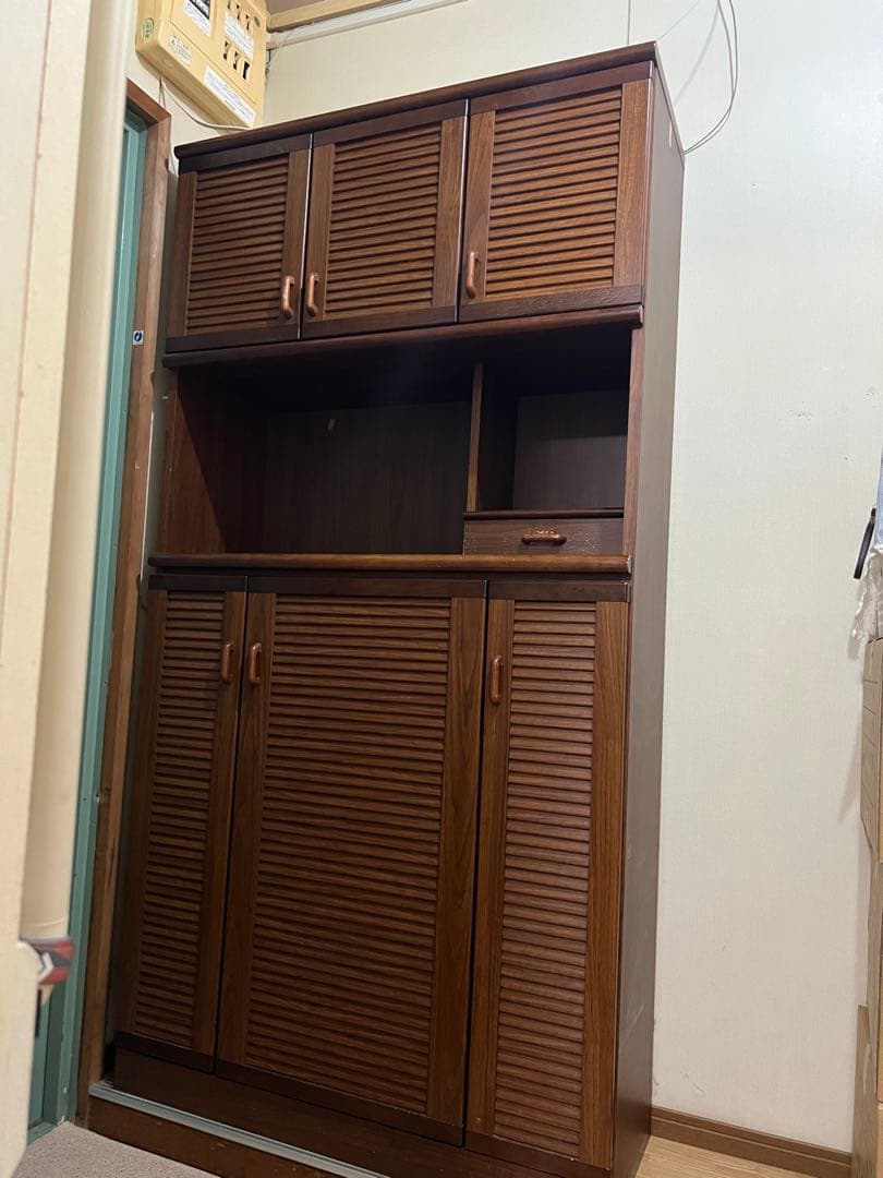 5月末までシューズラック　アンティーク家具