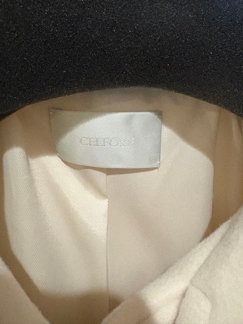 CELFORD アイボリー ロングコート