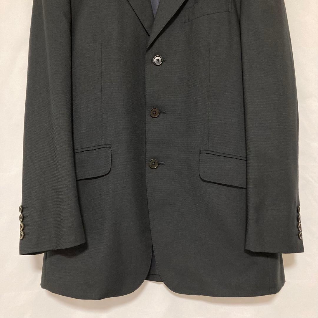美品 Paul Smith スーツ L 3ボタン 2タック ポールスミス　黒