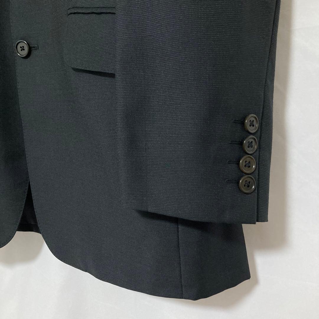 美品 Paul Smith スーツ L 3ボタン 2タック ポールスミス　黒