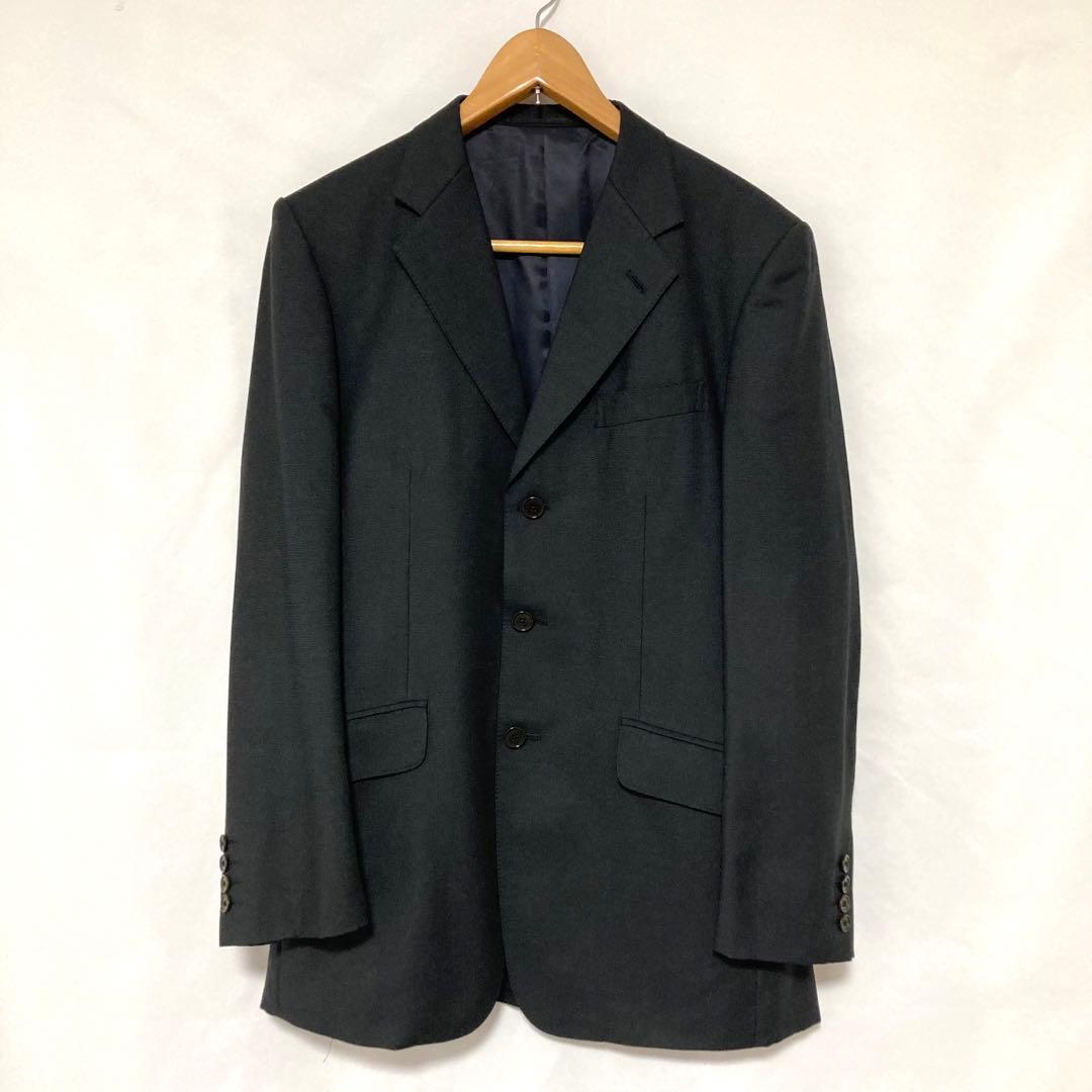 美品 Paul Smith スーツ L 3ボタン 2タック ポールスミス　黒