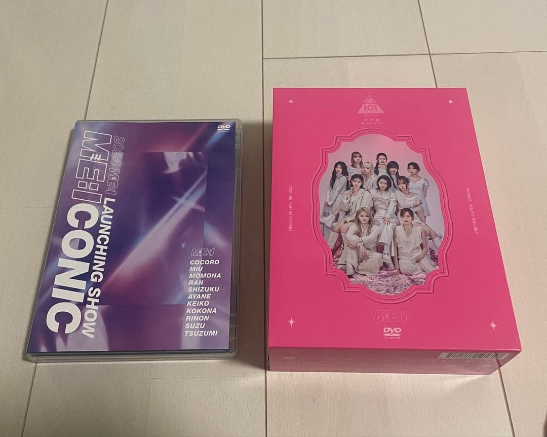 ミーアイ 夢へのはじまり ミーアイコニック ME:I CONIC DVD