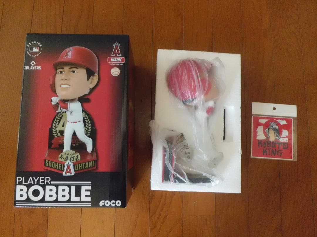大谷翔平 ホームラン王 ボブルヘッド　８インチ