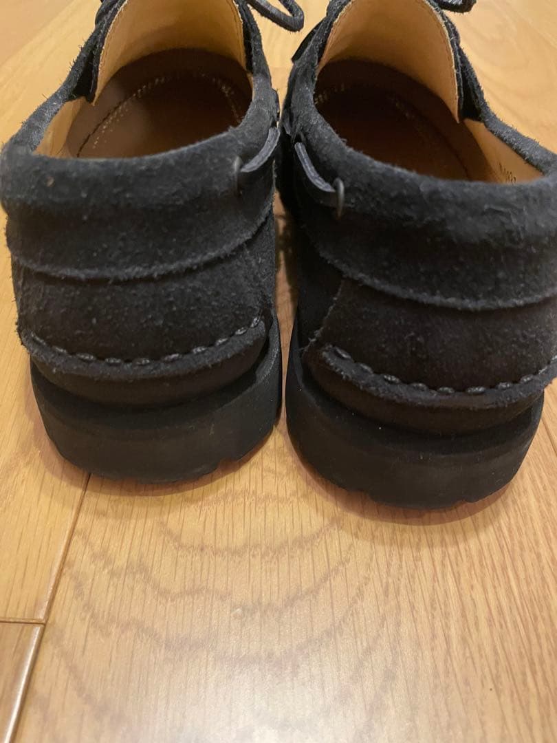 パラブーツ　malo レイド　ブラックスエード　UK7.5