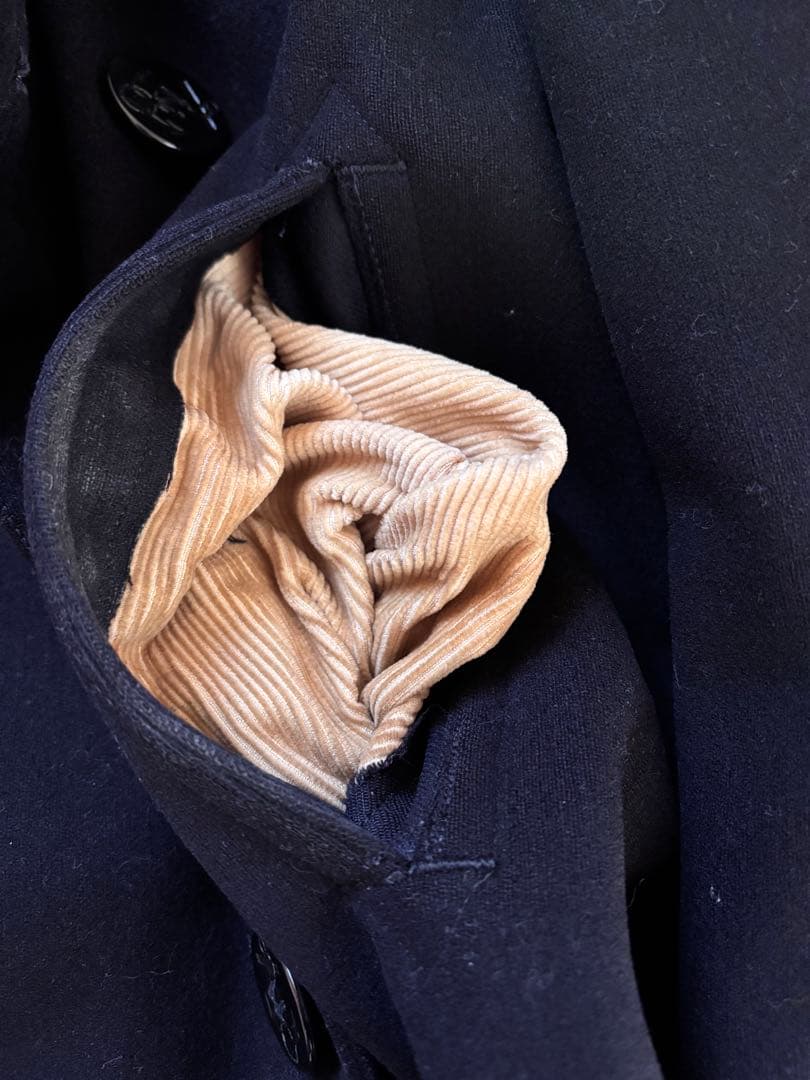 40s usnavy ピーコート 10ボタン wwⅡ usn p-コート