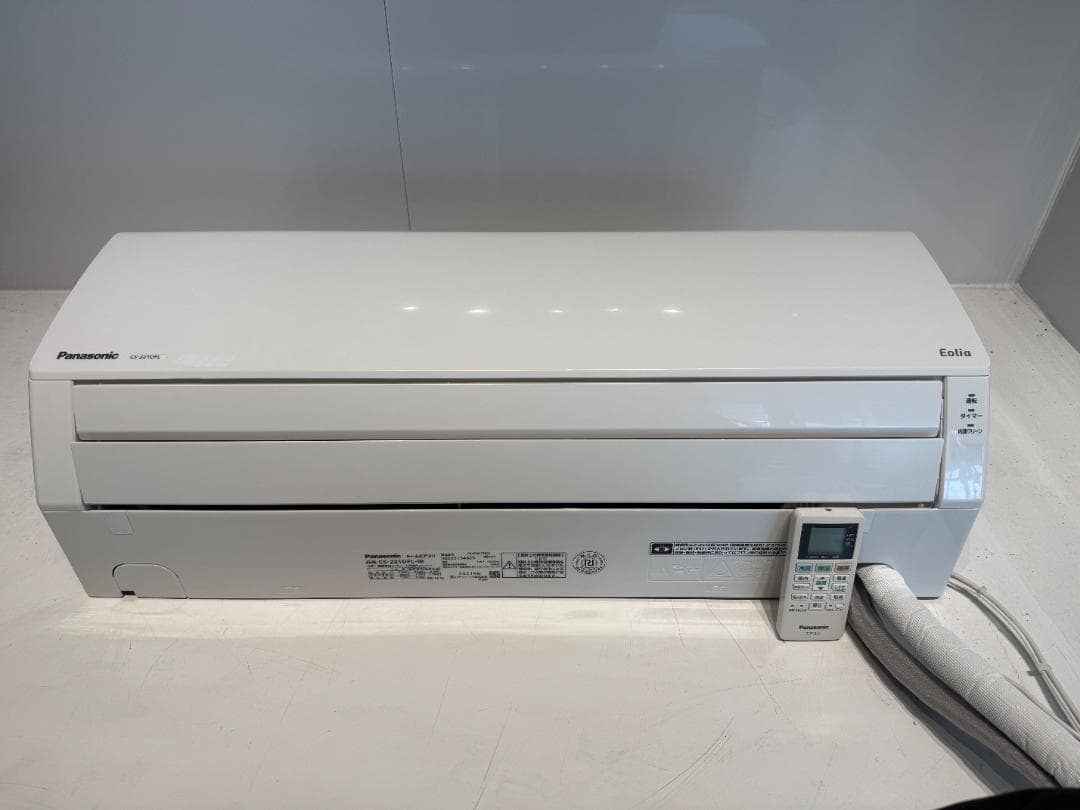 133　Panasonic　2021年製エアコン　6～8畳用 分解洗浄済
