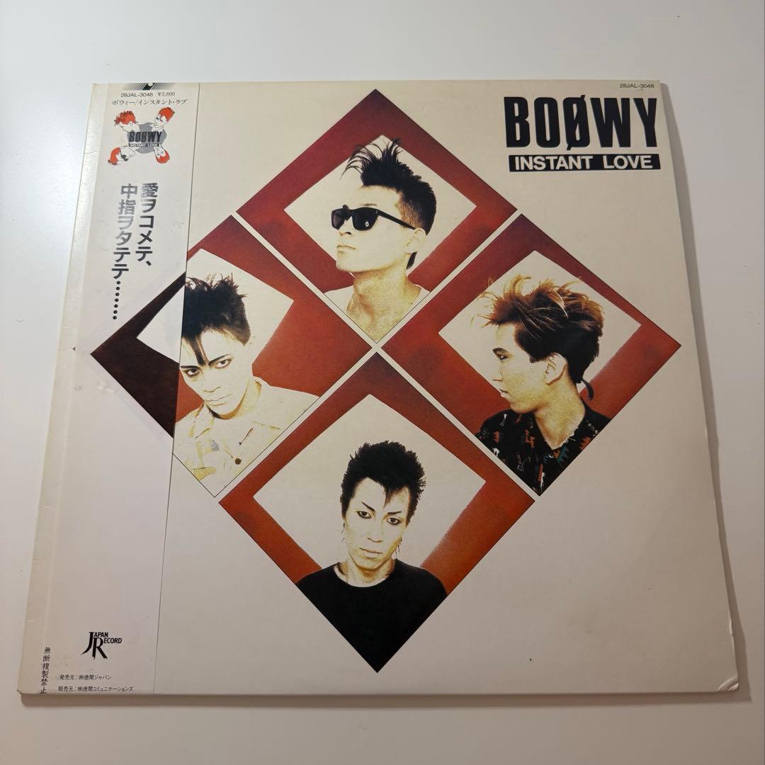 【美品・激レア】BOOWY レコード　INSTANT LOVE