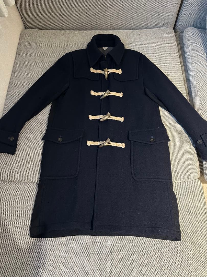 フィルメランジェ　 ダッフルコート ネイビー