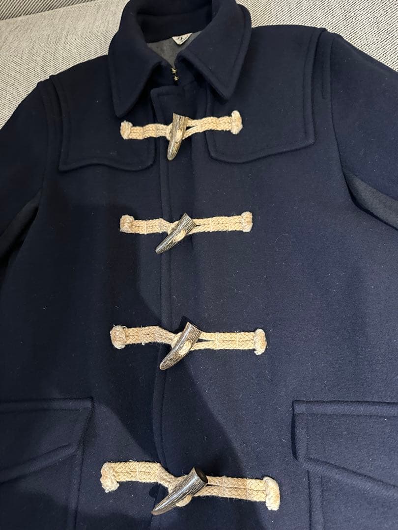 フィルメランジェ　 ダッフルコート ネイビー