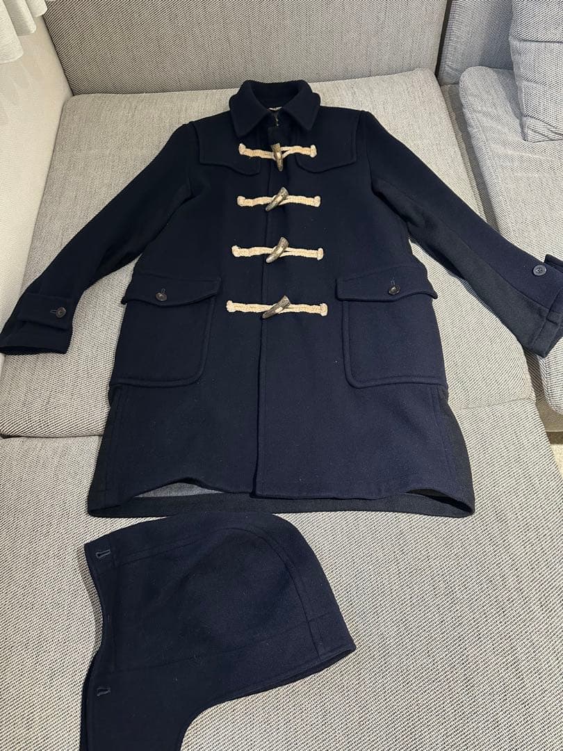 フィルメランジェ　 ダッフルコート ネイビー