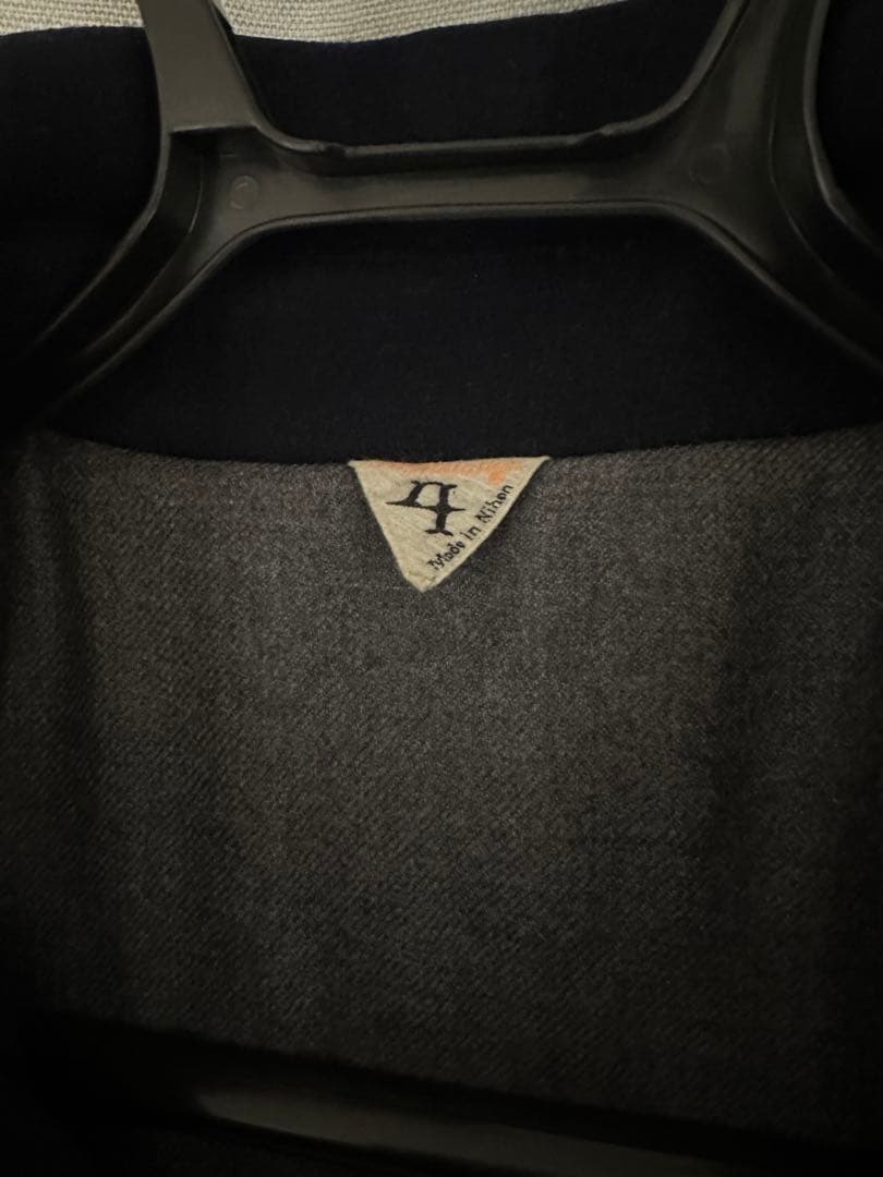 フィルメランジェ　 ダッフルコート ネイビー