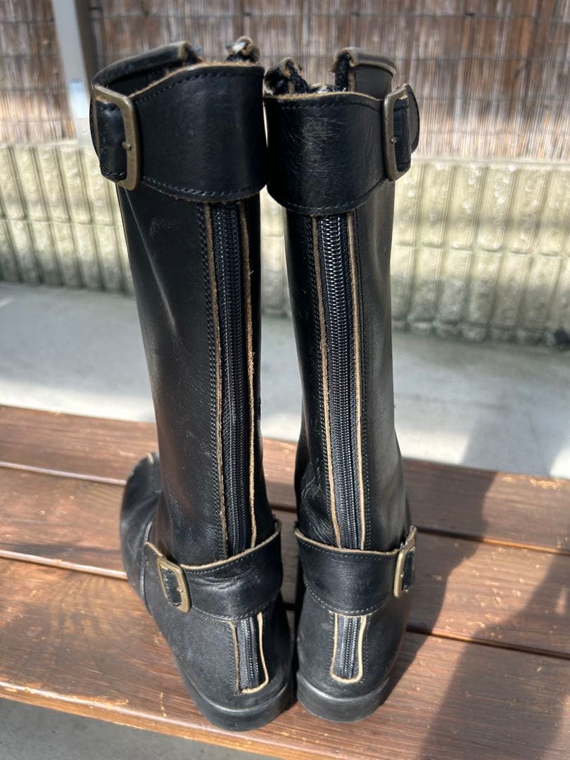 東横トーヨコ　ロングブーツ　特攻ブーツ 26cm 牛皮　国産