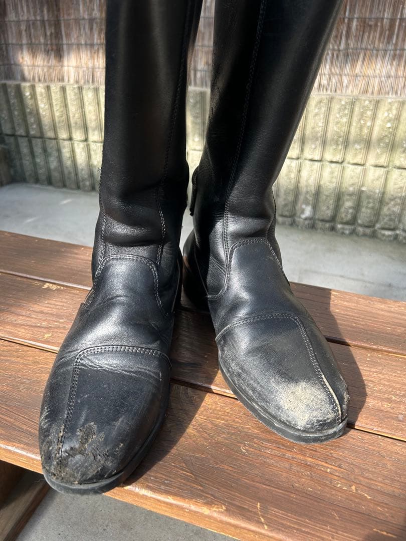 東横トーヨコ　ロングブーツ　特攻ブーツ 26cm 牛皮　国産