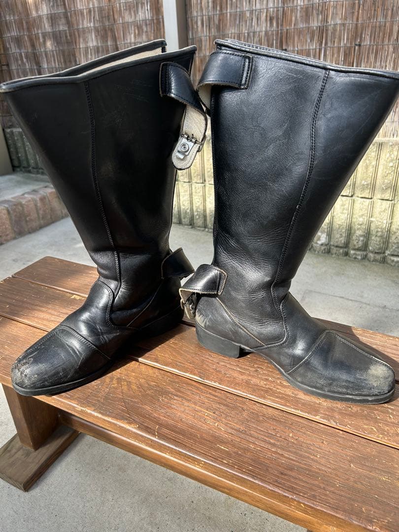 東横トーヨコ　ロングブーツ　特攻ブーツ 26cm 牛皮　国産