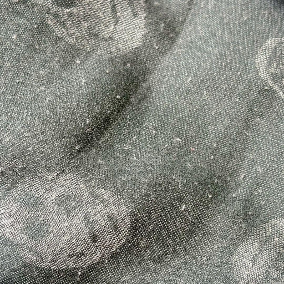 希少 ALEXANDER MQUEEN スカル ドクロ 大判 スカーフ