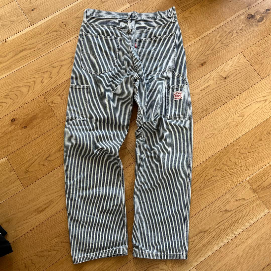 Levi's ヒッコリー ペインター ワークパンツ