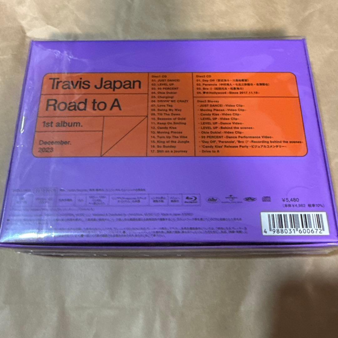 Travis Japan Road to A FC限定盤　Blu-ray