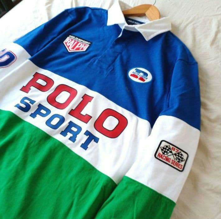 未使用！ポロスポーツ　ラガーシャツ　ポロラルフローレン　POLO SPORT