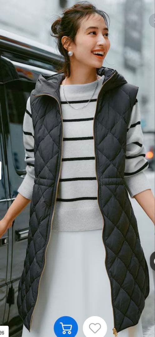 タイオン TAION LIMONTA UNFILO ダウン キルティングベスト