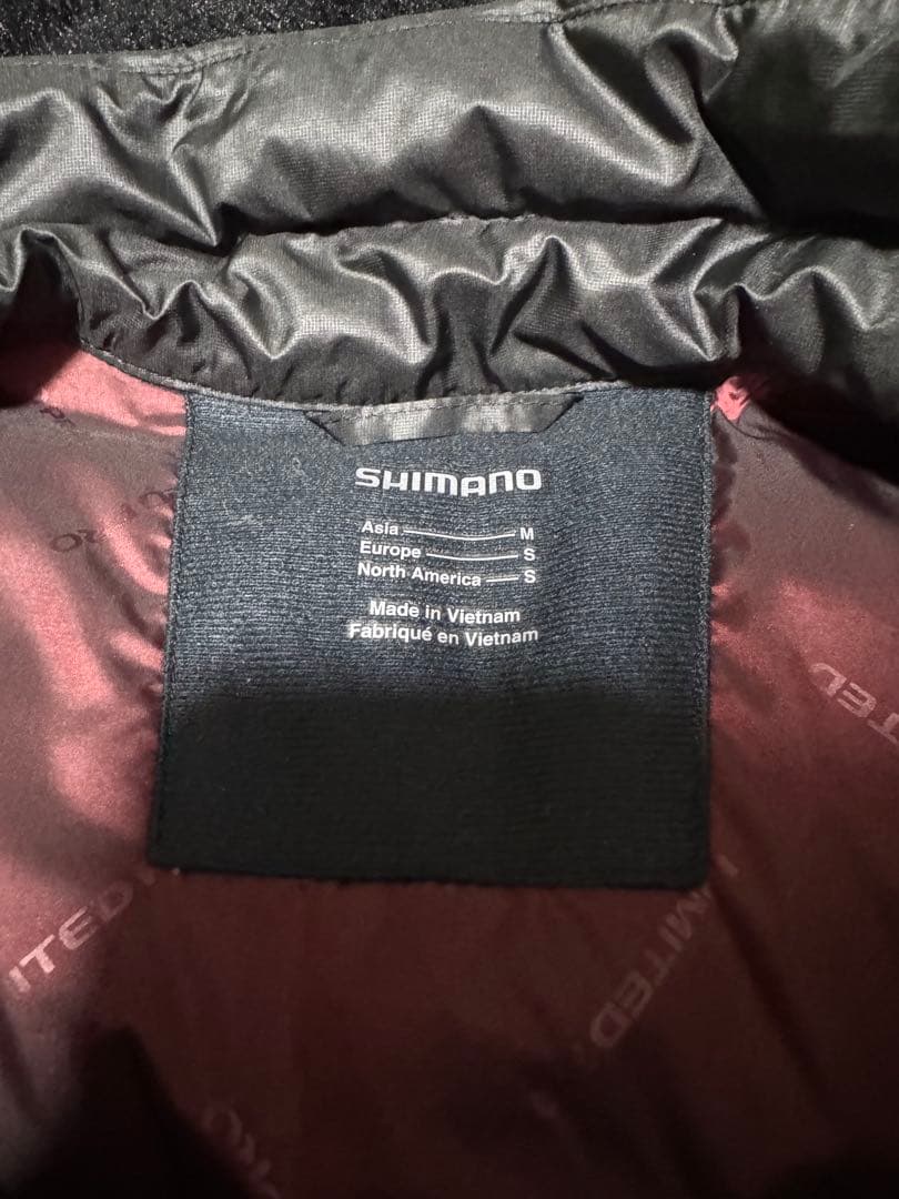 シマノ リミテッドプロ テックダウンスーツM 美品