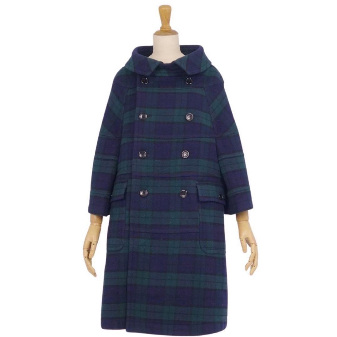トリコ コムデギャルソン tricot チェック柄コート