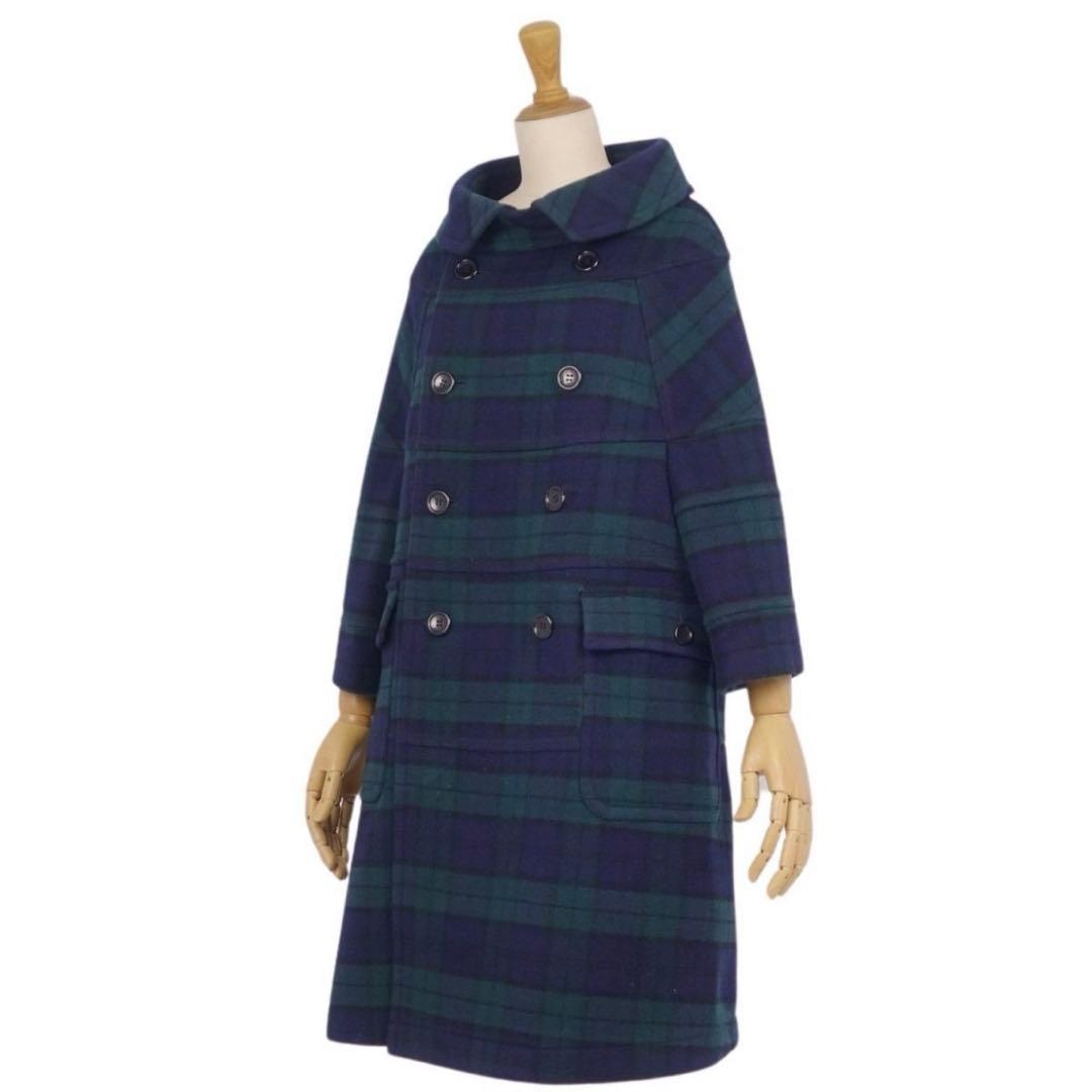 トリコ コムデギャルソン tricot チェック柄コート