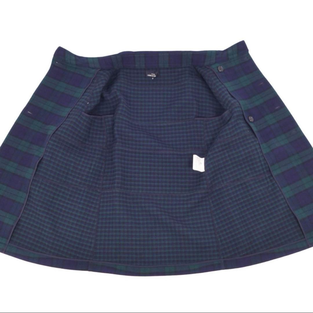 トリコ コムデギャルソン tricot チェック柄コート