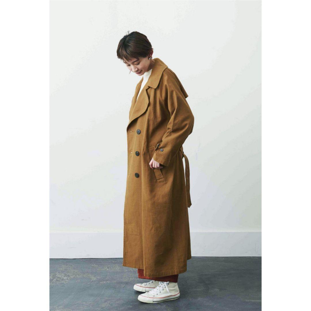 新品　MEDE19F　オーバーサイズトレンチコート　ゆったり　コート　アウター