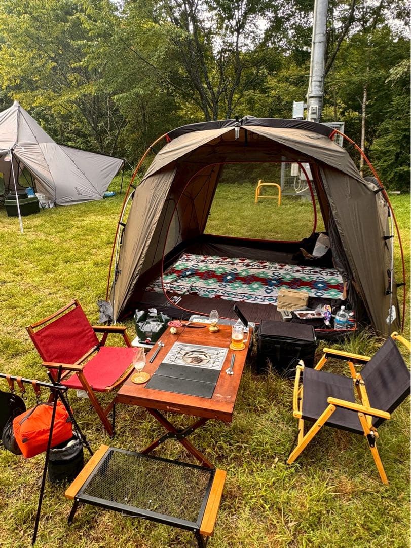 ザノースフェイステントエバベース6 ニュートープグリーン➕グランドシートブラック