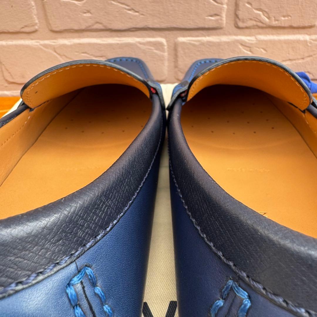 【未使用品】 ルイヴィトン モンテカルロ レザー ドライビングシューズ