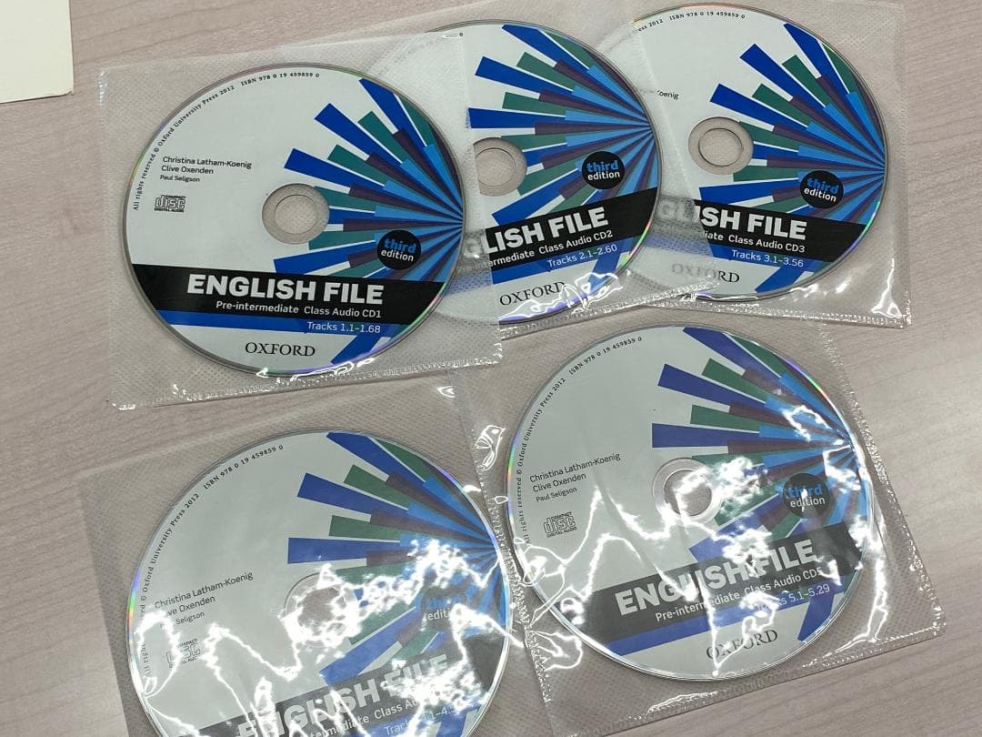 ENGLISH FILE Pre-intermediate・3点セット