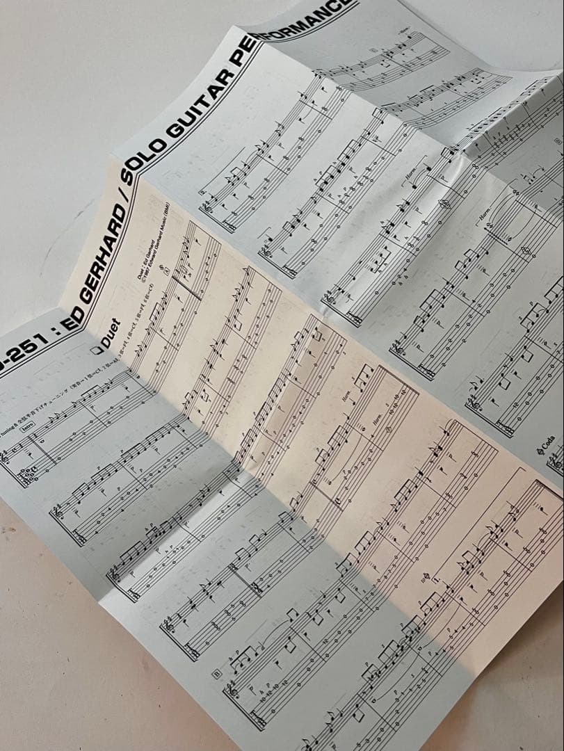 廃番DVD エド・ガーハード／ソロ・ギター・パフォーマンス　Ed Gerhard