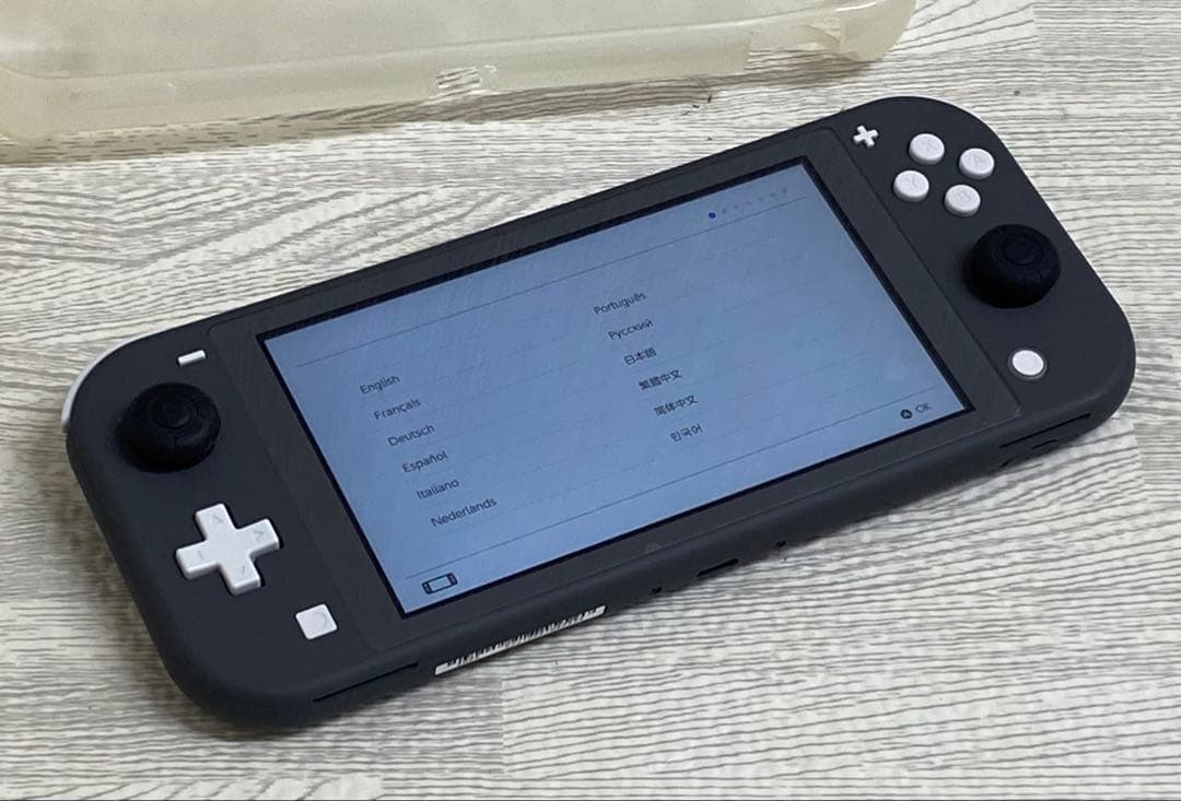 ★Nintendo Switch Lite グレー 本体 任天堂 スイッチ