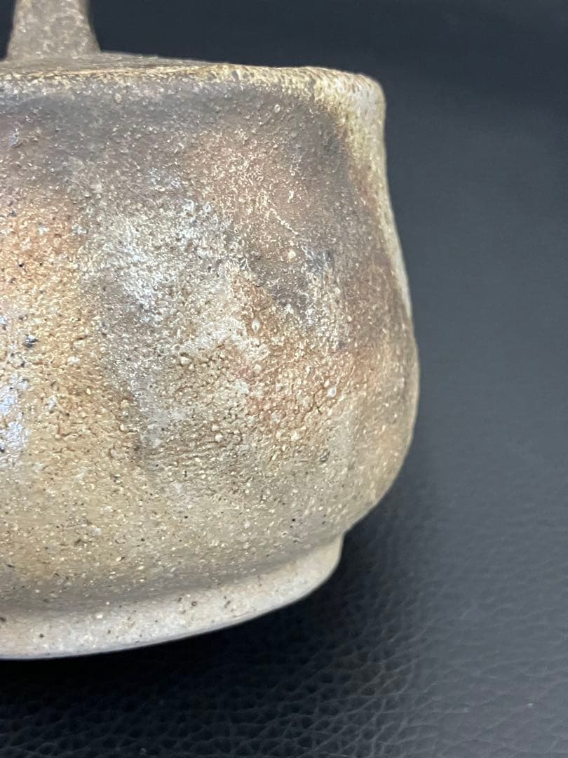 備前焼 宝瓶 桟切 煎茶道具 煎茶器 食器 工芸品 泡瓶 在銘 急須 伝統工芸