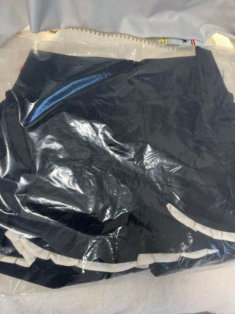 スカート andwang Charm frill cullotte mini skirt