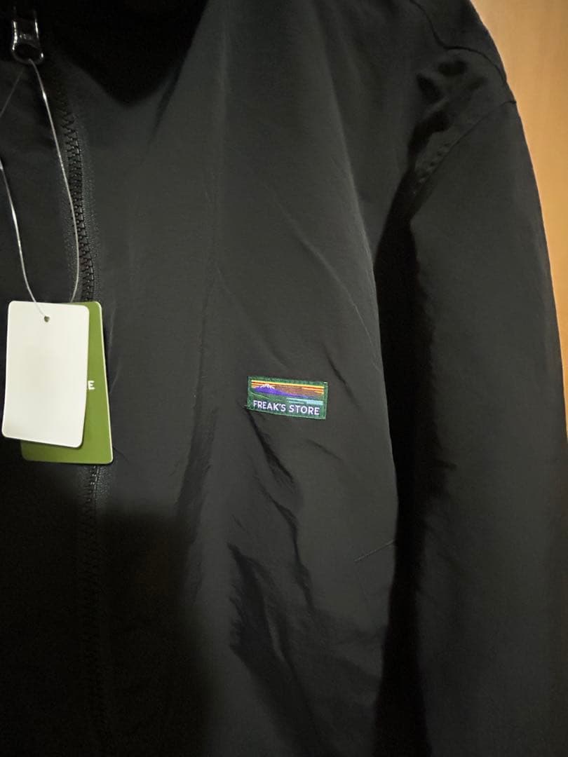 マウンテンパーカー 裏フリース　リバーシブル ブルゾン ブラック　フリーサイズ