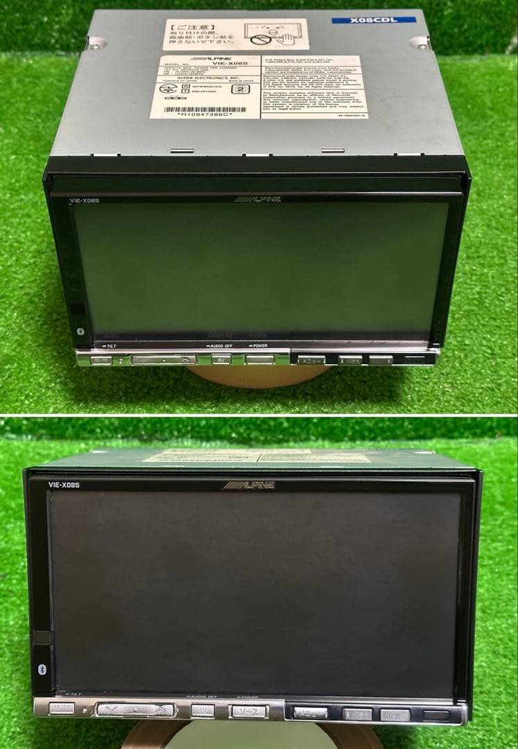 アルパインVIE-X08S HDDナビゲーションフルセグ地図データ2011 年版