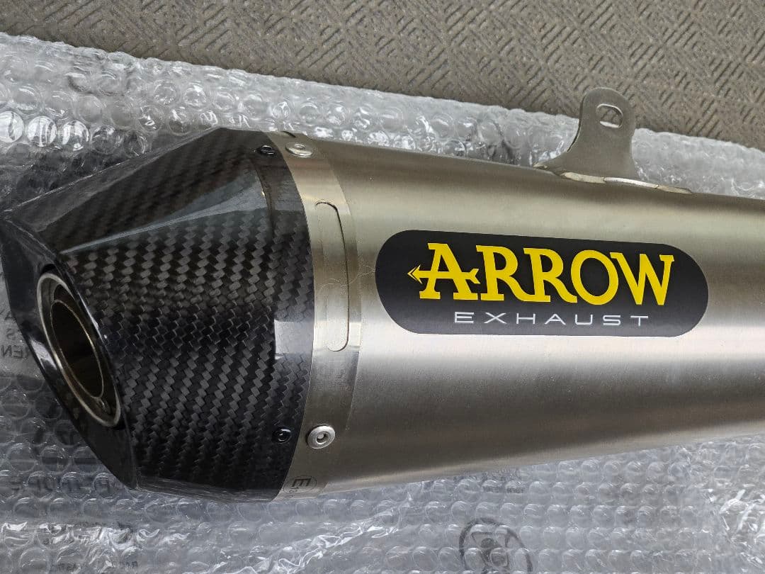 SV650用 ARROW X-Kone スリップオンマフラー リンクパイプ付き