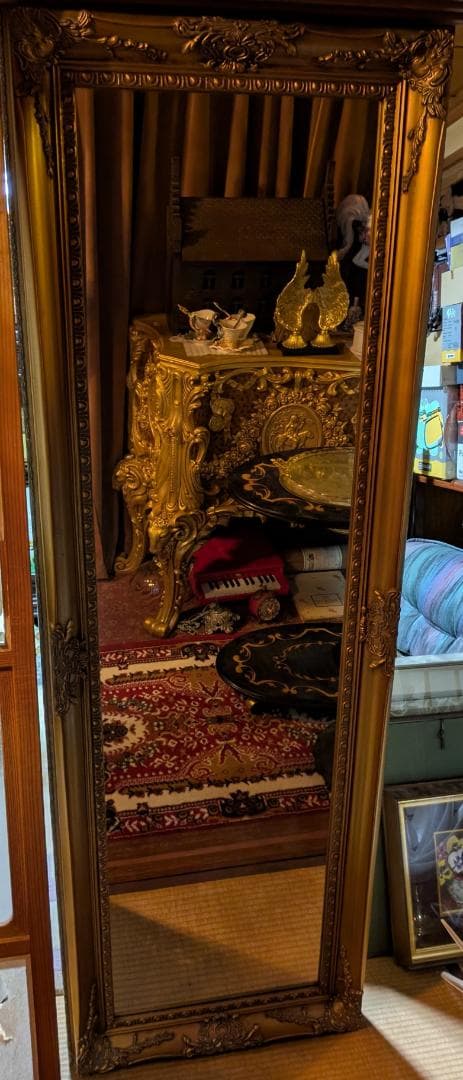 A*e様 バロックスタイル～★ゴールドフレーム全身鏡