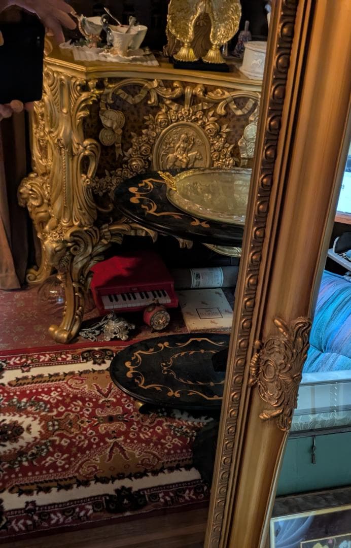 A*e様 バロックスタイル～★ゴールドフレーム全身鏡