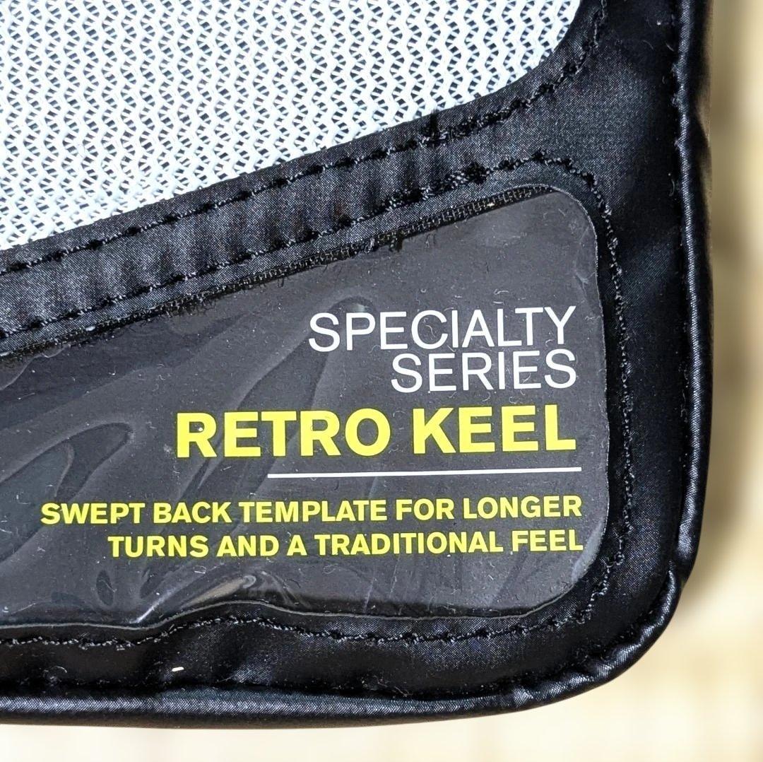 FCSⅡ RETRO KEEL フィン 2枚セット レトロツインキールフィン