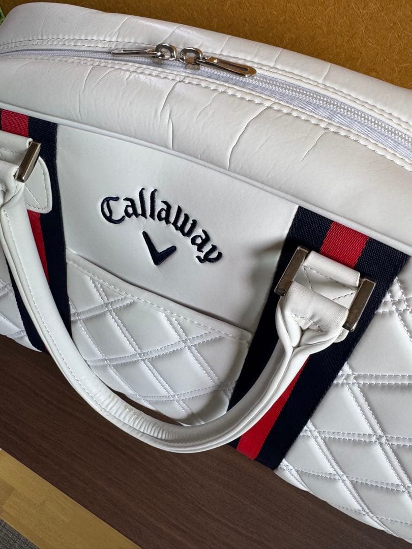 Callaway ゴルフバッグ ホワイト キルティング