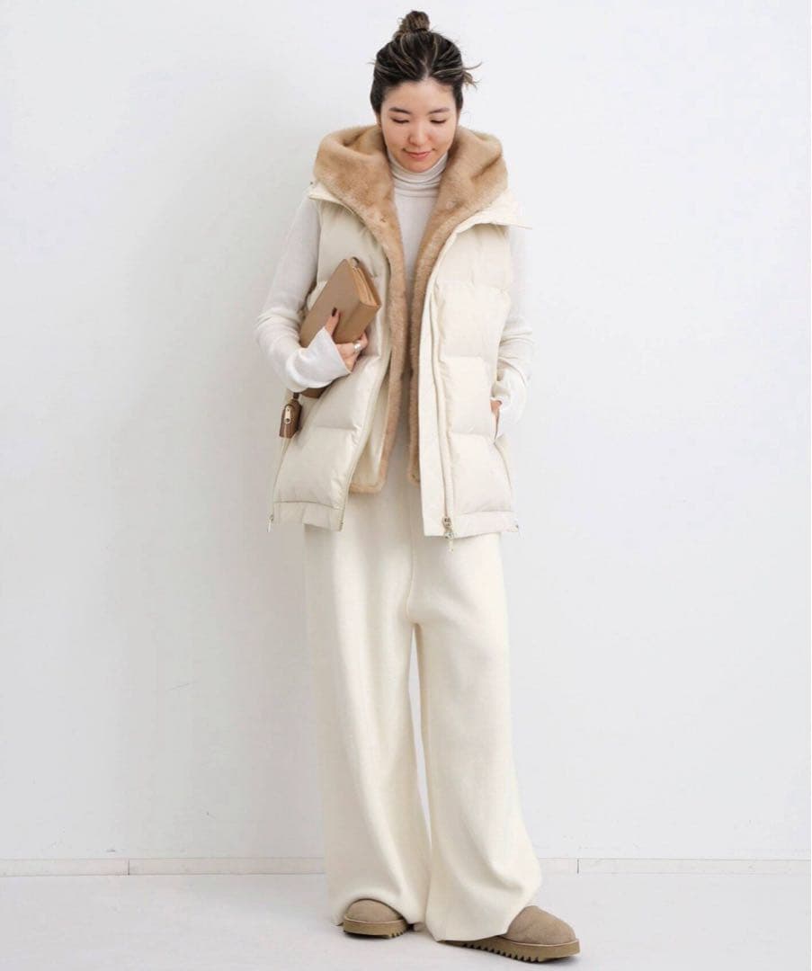 アパルトモン LOU ANDREA/ルーアンドレアFAKE MINK VEST