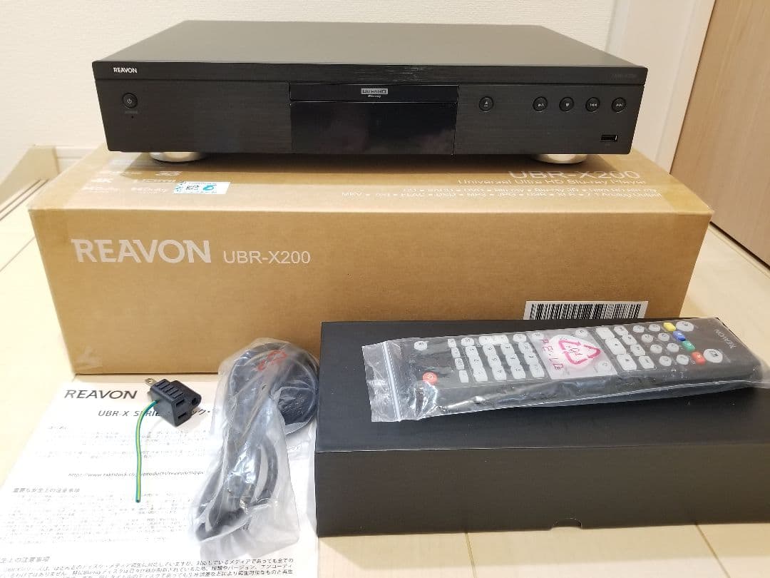 REAVON UBR-X200 ブルーレイプレーヤー